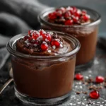 vegan chocolate avocado mousse