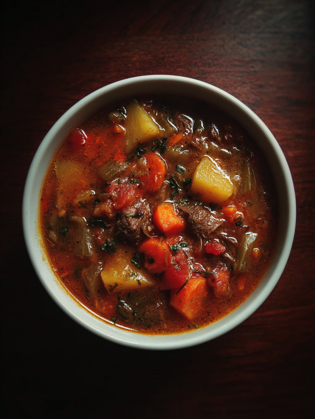 Vegetable Beef Soup – Hearty Classic Homemade Soup Recipe
