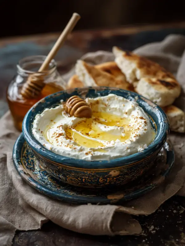 card recipe ingredients and instructions whipped feta dip with honey