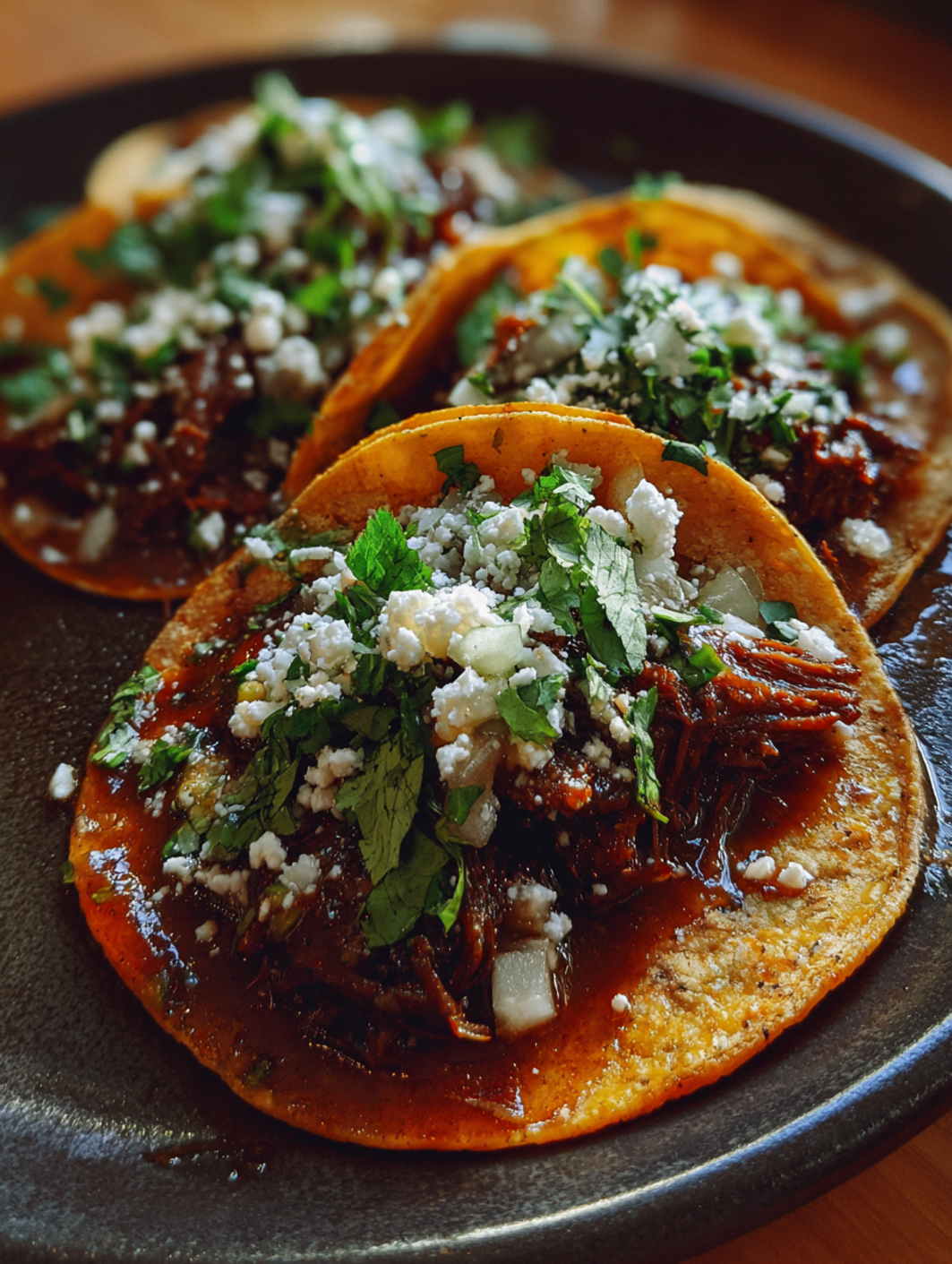 card recipe ingredients and instructions Birria Tacos