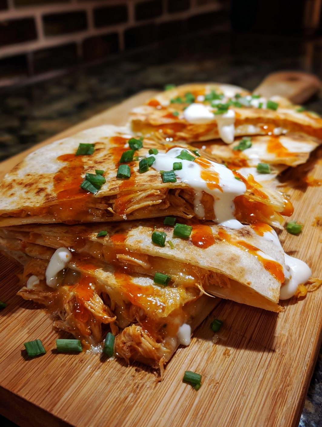 Why you'll love Buffalo Chicken Quesadillas