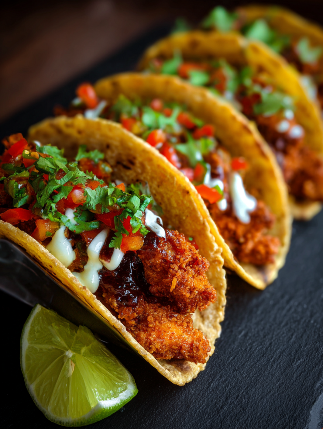 Crispy Chicken Tacos