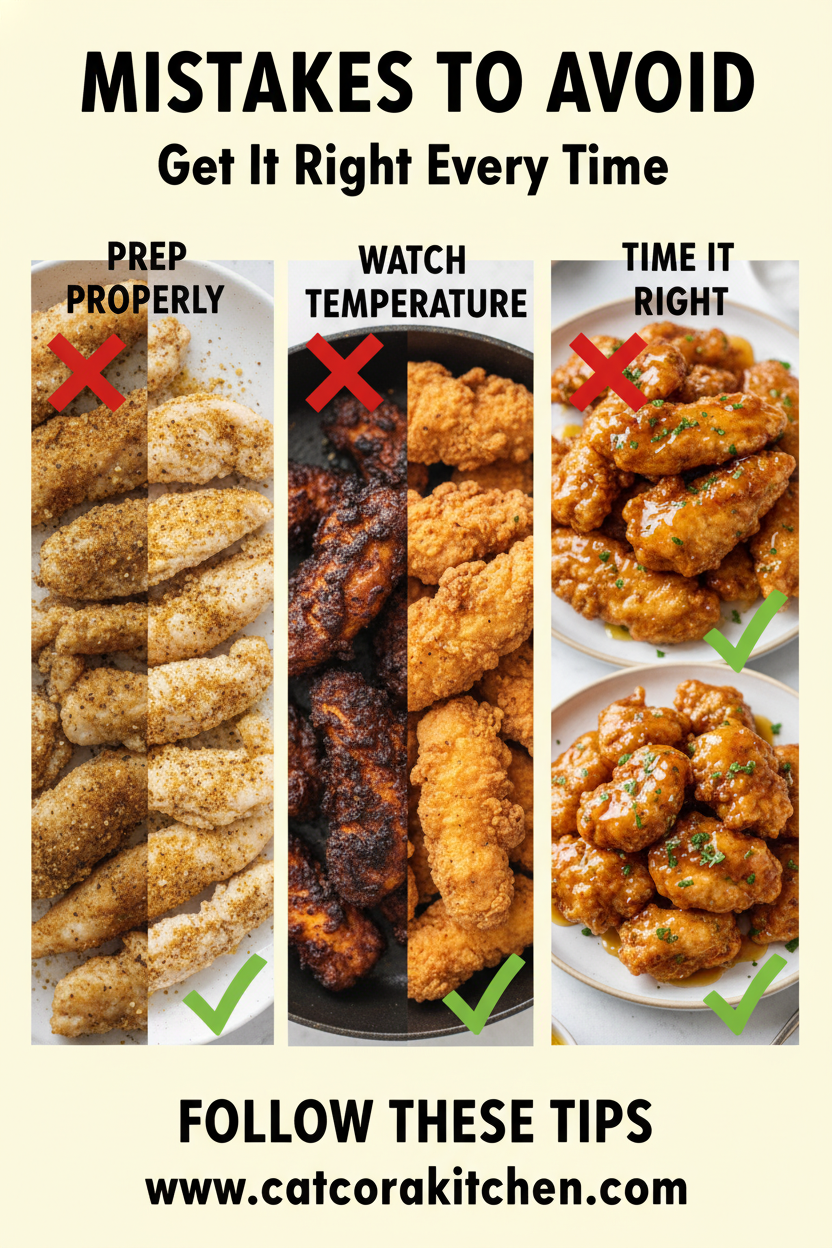 Hot Honey Chicken common mistakes