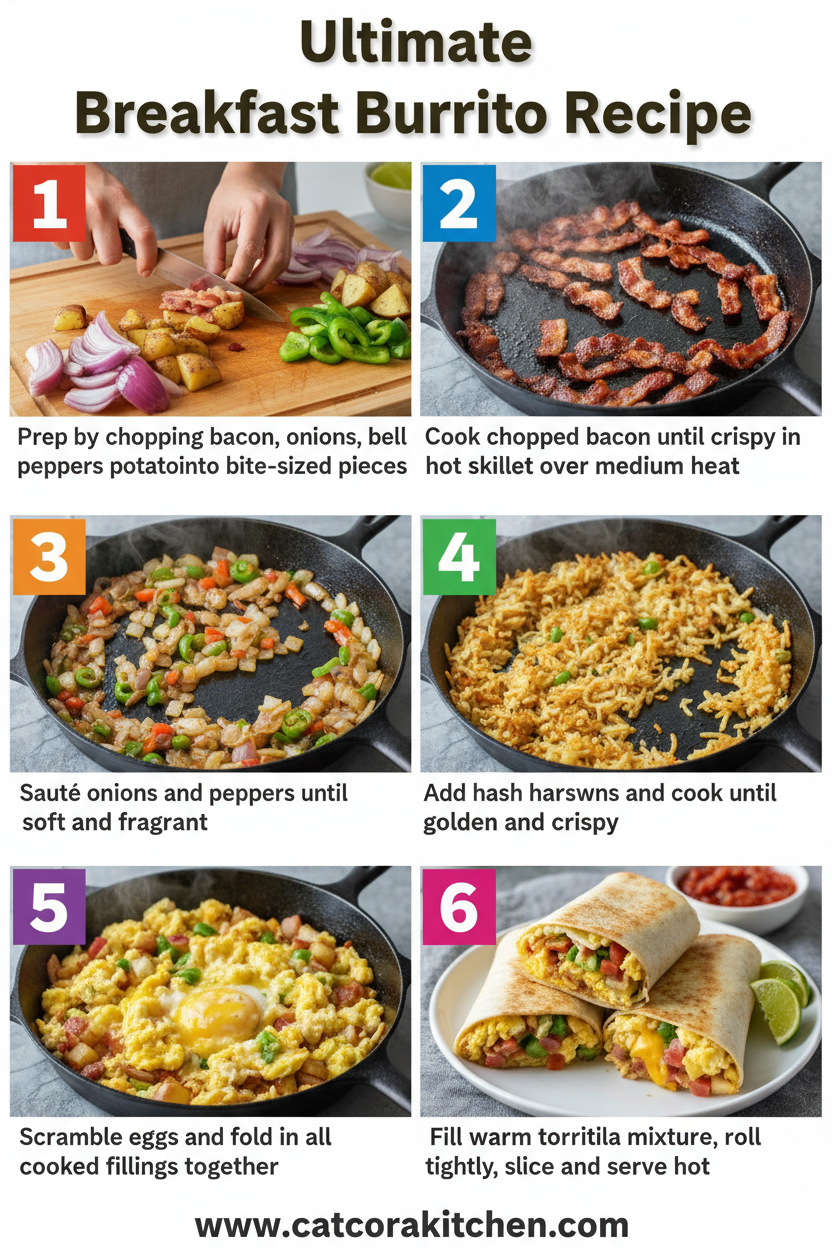 Breakfast Burrito How to Make 