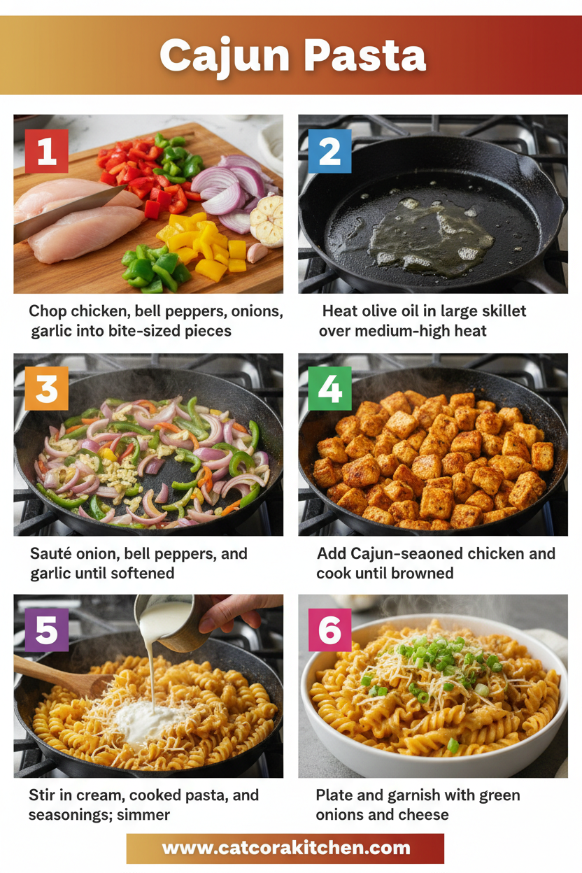 Cajun Pasta How to Make 