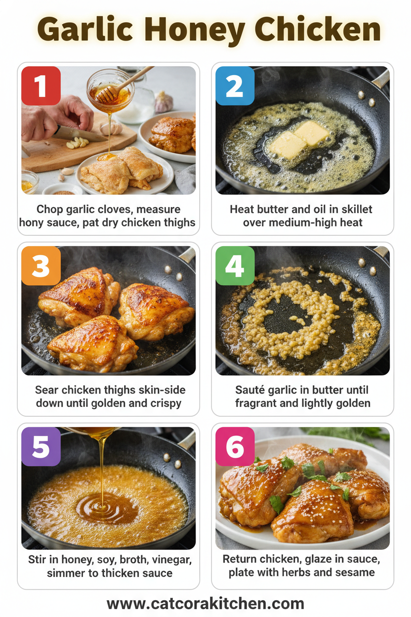 Garlic Honey Chicken How to Make 