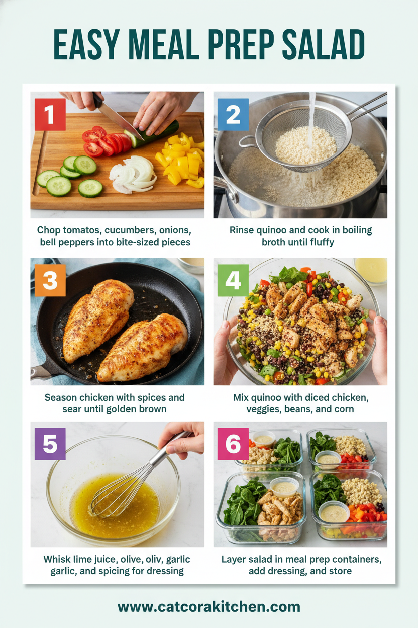 Meal Prep Salad How to Make 