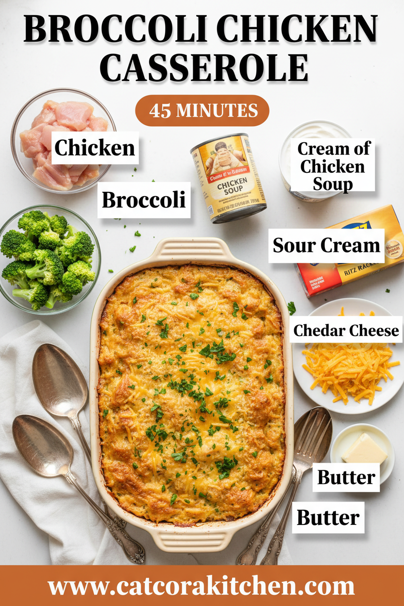 Broccoli chicken casserole ingredients