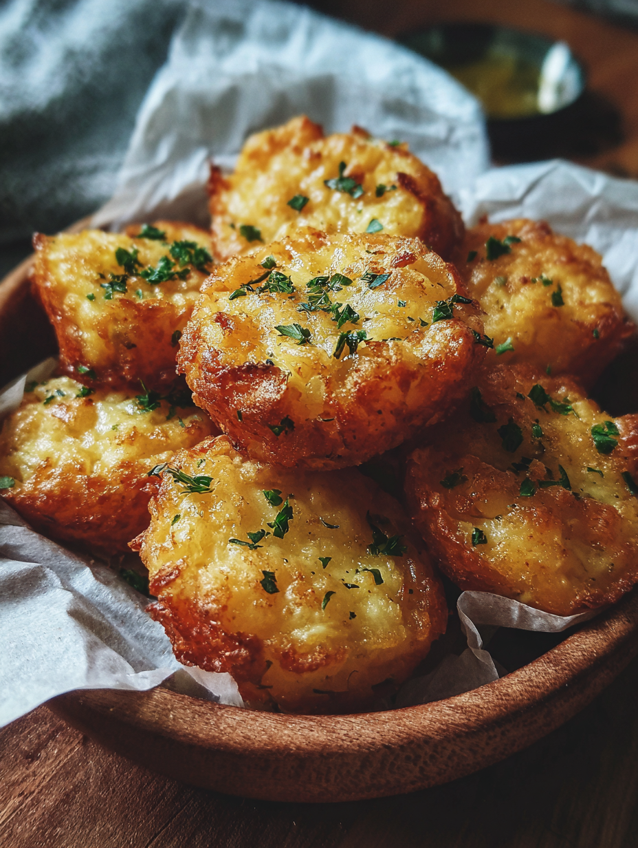 Cheesy Potato Bites Recipe