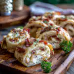 Chicken Bacon Ranch Roll Ups featured