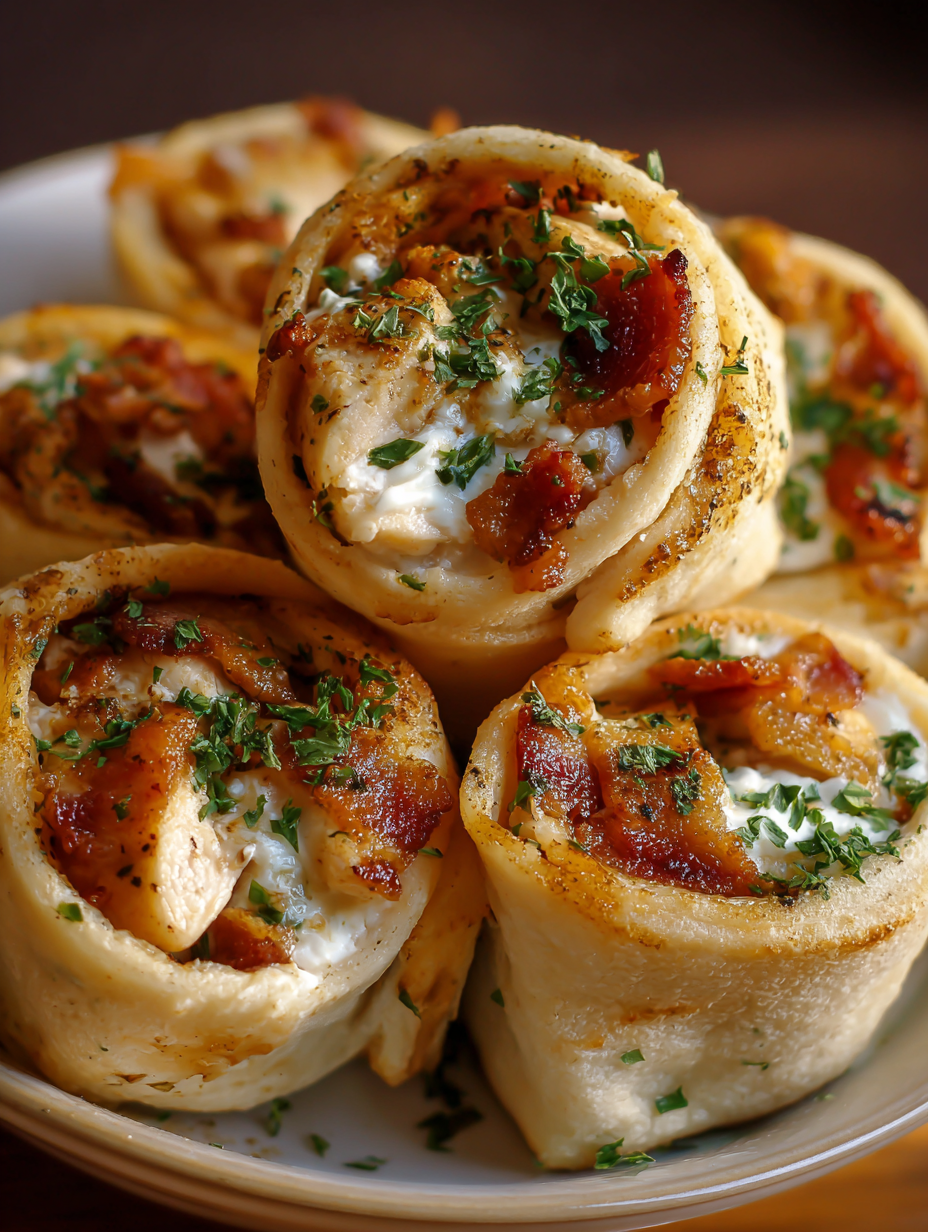 Why you'll love Chicken Bacon Ranch Roll Ups