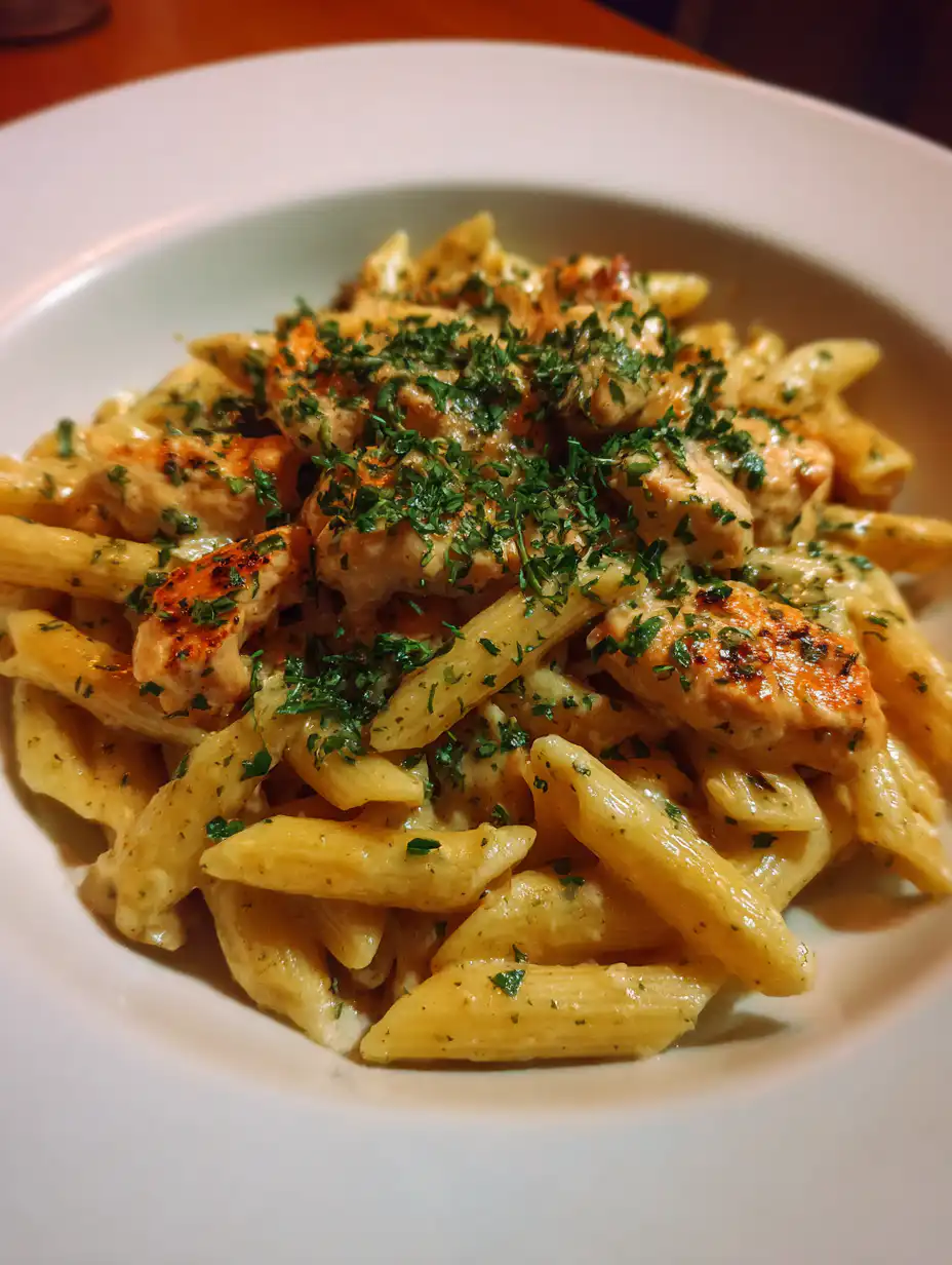 Chicken Penne Pasta featured