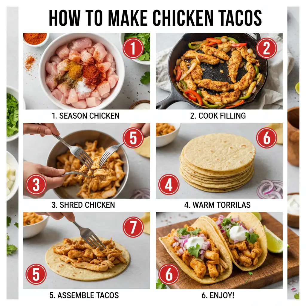 How to make Chicken Tacos