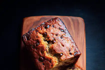 chocolate chip banana bread featured