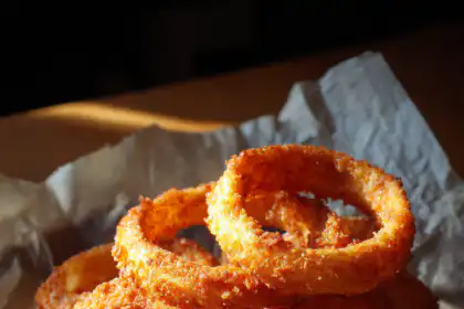 Crispy Onion Rings featured