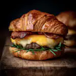 Croissant Smash Burgers featured