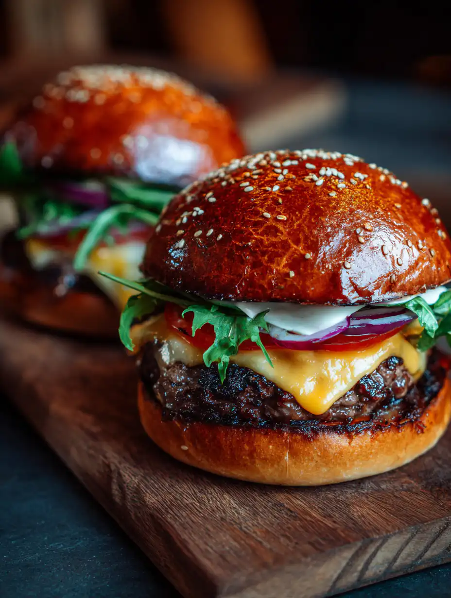 Croissant Smash Burgers featured