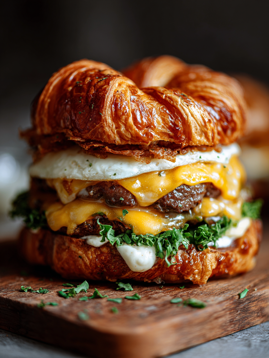 Why you'll love Croissant Smash Burgers
