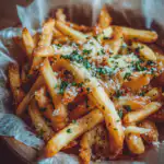 Garlic Butter Parmesan Fries featured