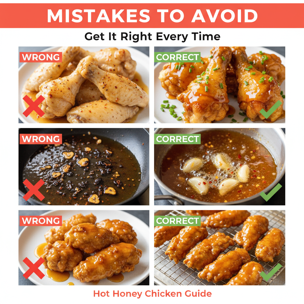 Hot Honey Chicken common mistakes