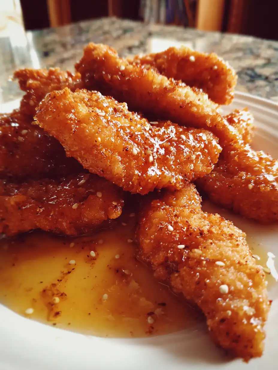 Hot Honey Chicken Tenders featured