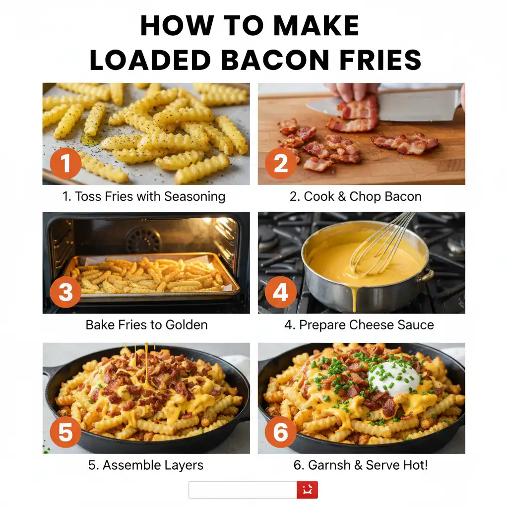 How to make Loaded Bacon Fries