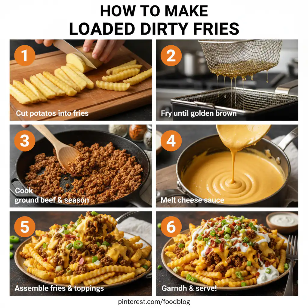 How to make Loaded Dirty Fries
