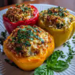 Stuffed Bell Peppers featured