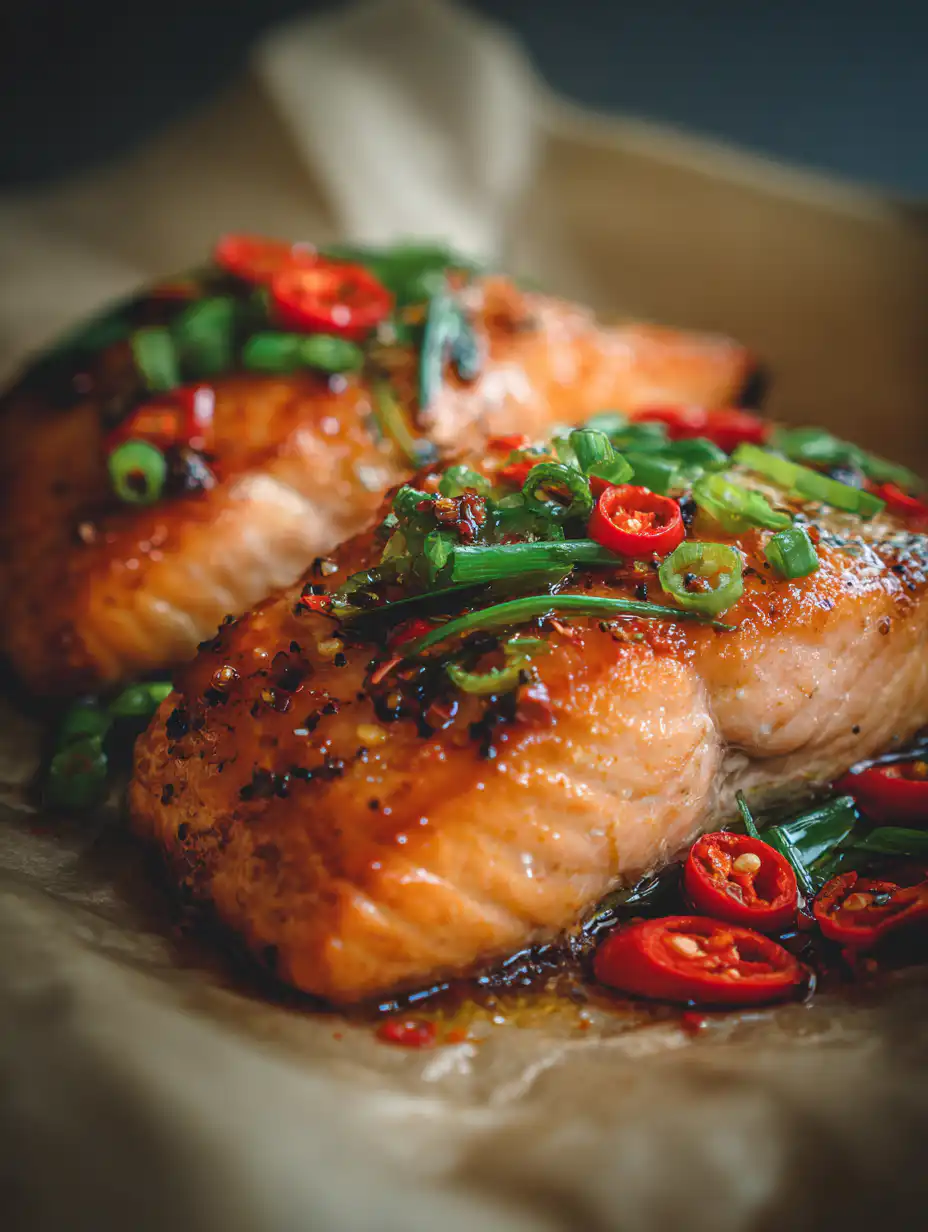 Sweet Chili Salmon featured