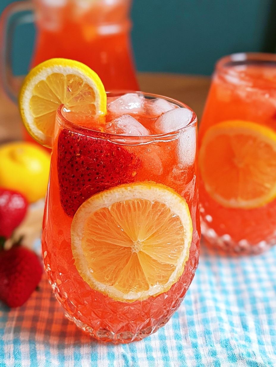 Easy Strawberry Lemonade Recipe